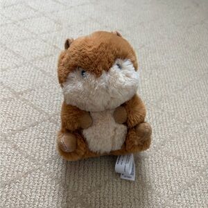 Adorable Brown and Cream Plush Squirrel Toy